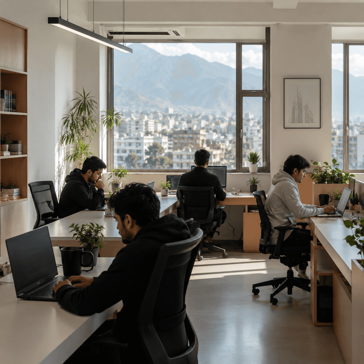 Boson Tech's corporate office interior in Nepal